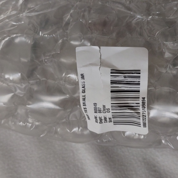 New Rae Dunn Glass Jar with Hair Ties - Picture 3 of 7